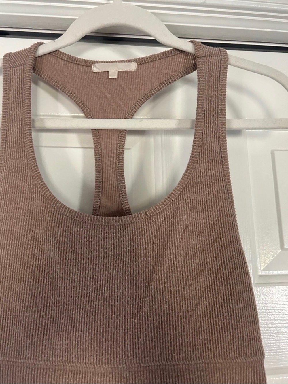 Z Supply Ribbed Racerback Crop Tank - Picture 2 of 2